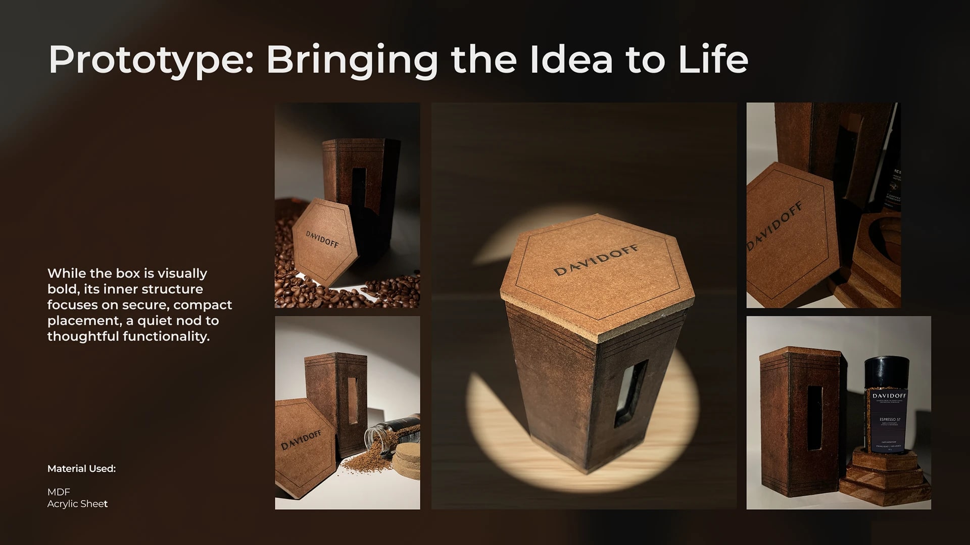 Davidoff Coffee packaging