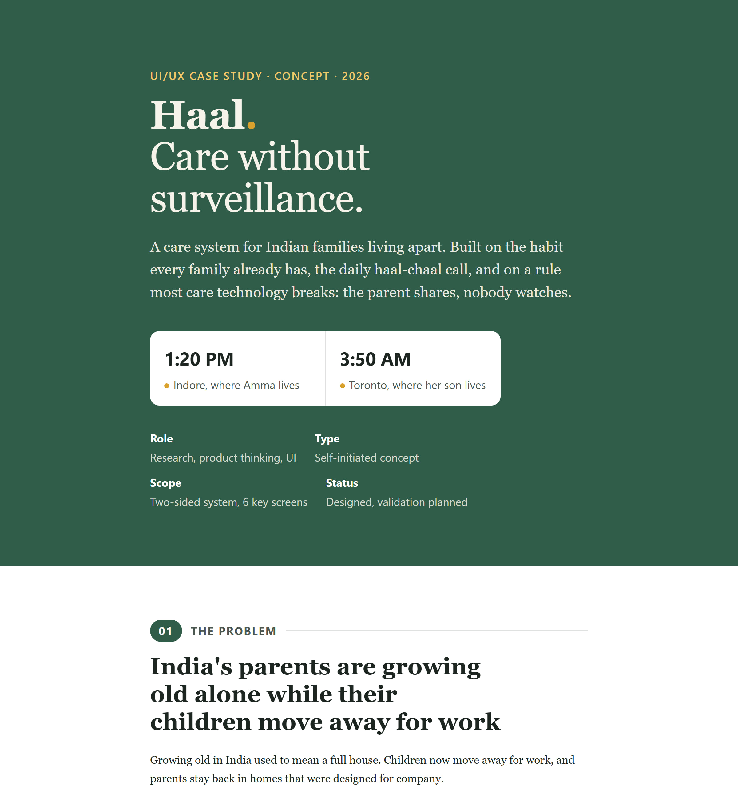 Haal — case study cover