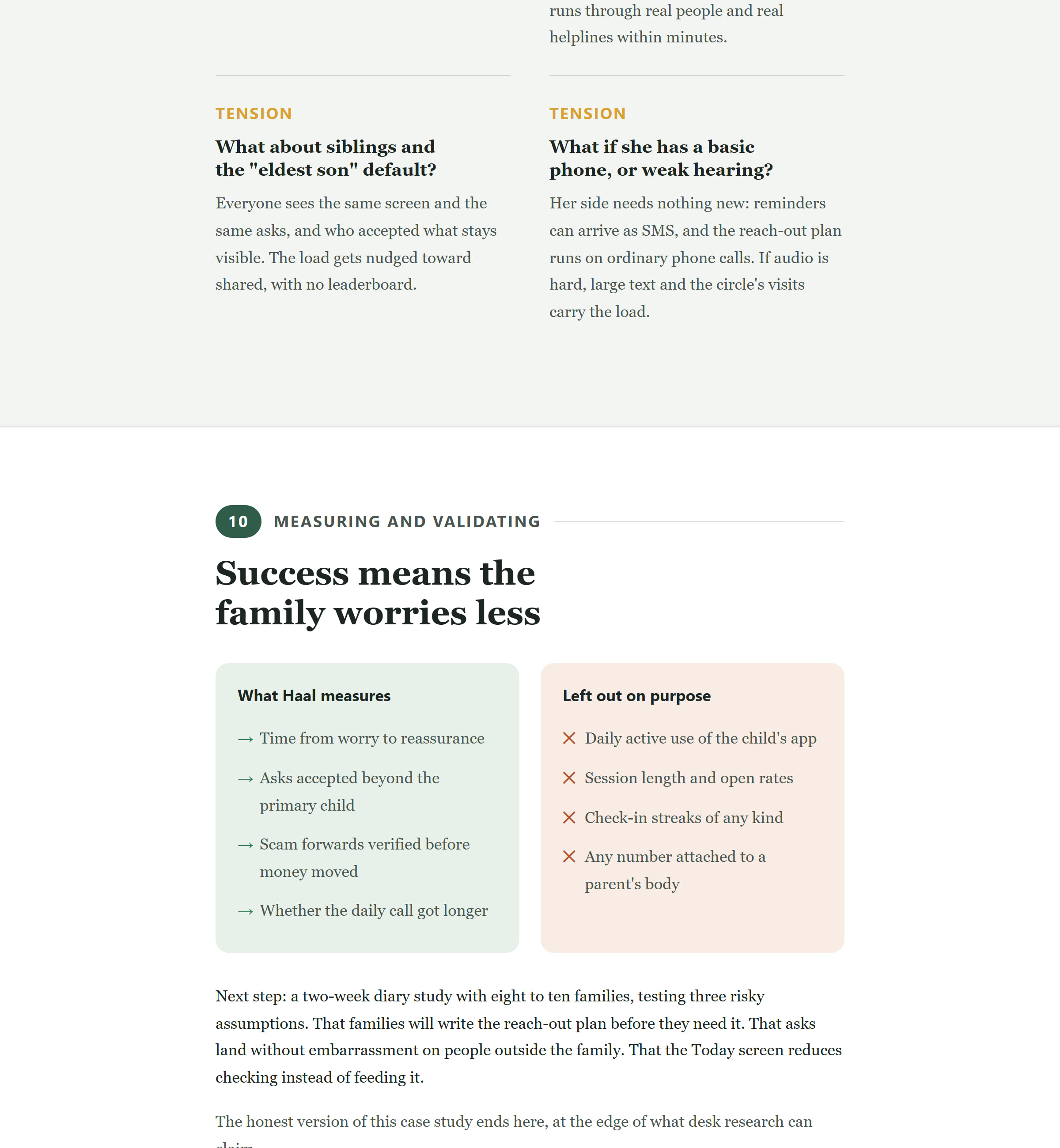 Haal case study