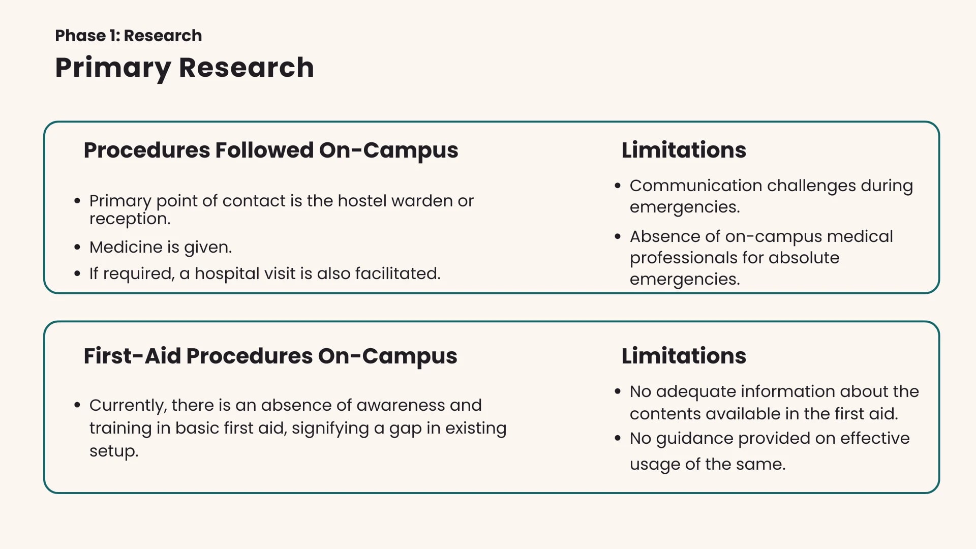 Improving Campus Healthcare case study